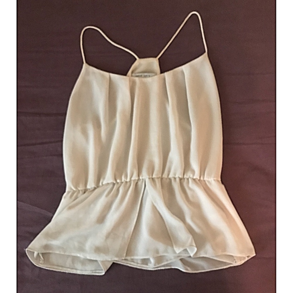 Peplum Tank Top